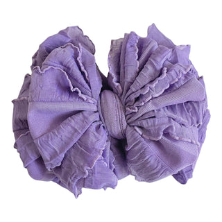Ruffled Headband | Orchid