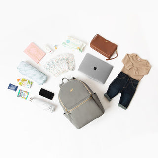 Cognac Classic City Diaper Bag II