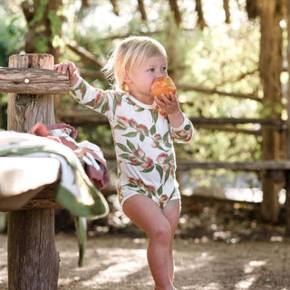 Duck Organic Cotton Long Sleeve One Piece