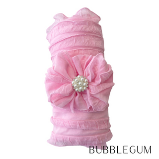 Swaddle Wrap and Skinny Mini Pearl Headband Set