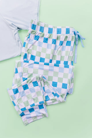 HIGH TIDE CHECKERS MEN'S DREAM JOGGER SET