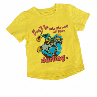 Don't be like the rest of them Darling Distressed Graphic Tee