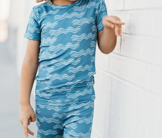 SHORT SLEEVE 2 PIECE SETS - Waves