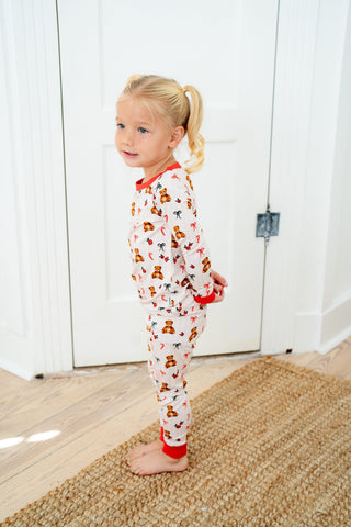 Teddy Bear Christmas | Two Piece Set