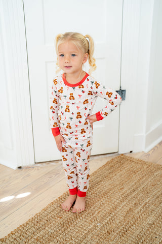 Teddy Bear Christmas | Two Piece Set
