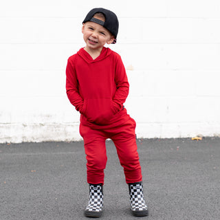 HAREM PANTS- Red