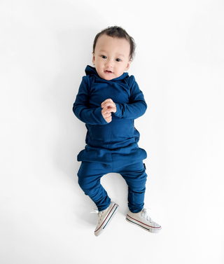 HAREM PANTS- Navy