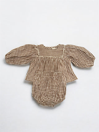 Bloomer Set | Honey Gingham