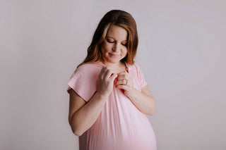 Light Pink Labor and Delivery Nursing Hospital Gown