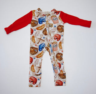 Little Slugger | Two-Way Zip Footie