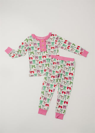 Holly Jolly Bows | 2pc. Toddler Set