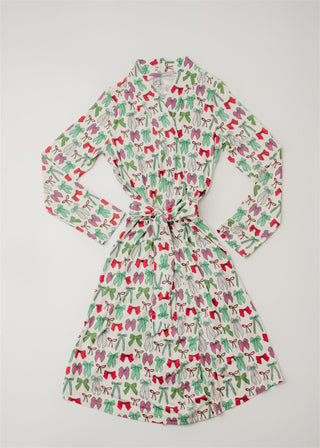 Holly Jolly Bows |  Mommy Robe