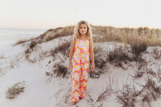 Retro Floral Jumpsuit