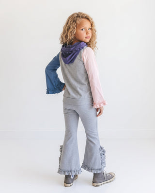 Rosy Gray Lucy Hooded Set