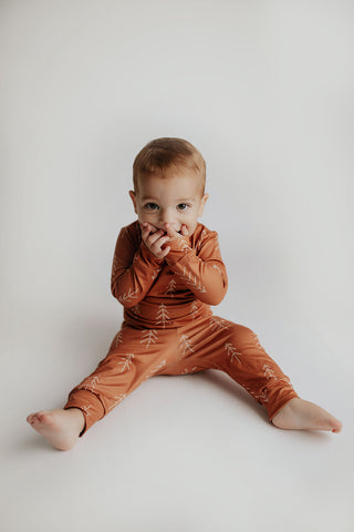 Winter Pine Tree Jammies