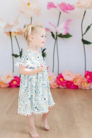 Furry Friends Pom Pom Dress