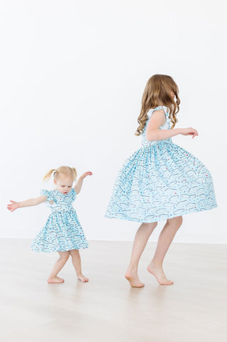 SALE Miss Americana (Mila's Version) Flutter Sleeve Twirl Dress