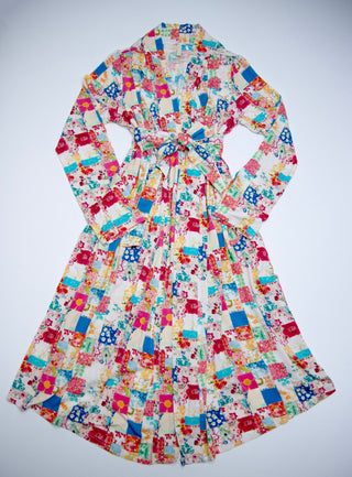 Patchy Bloom |  Mommy Robe