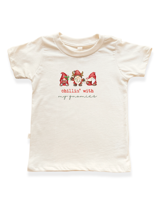 Chillin' With My Gnomies Organic Kids T-Shirt