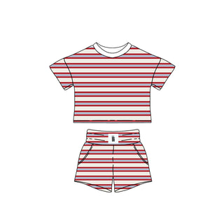 *PRE-ORDER* Women's Short Set | Heritage Stripe