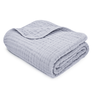 Baby Muslin Blanket by Comfy Cubs in Heather