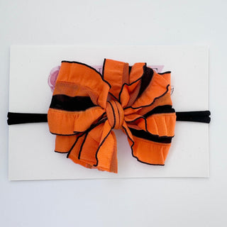 Skinny Mini Ruffled Headband | Trick or Treat