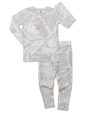 Snow Camo Bamboo Two-Piece Set