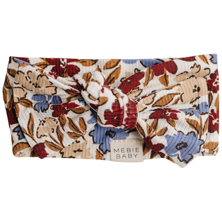 Desert Floral Ribbed Bamboo Head Wrap