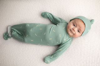 Arrow Knotted Newborn Gown