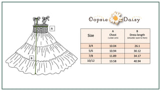 Flower Tiered Dress