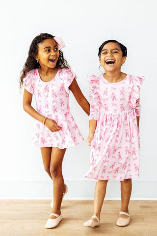 Twirling en Pointe S/S Twirl Leotard