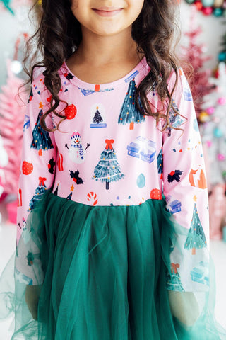 Under the Tree L/S Tutu Dress