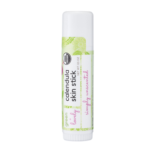 Simply Unscented Calendula Skin Stick - Organic Lotion Stick - Travel Size