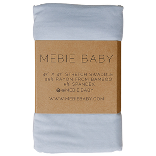 Baby Blue Bamboo Stretch Swaddle