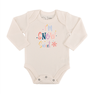 graphic bodysuit | snow sweet (long sleeve)