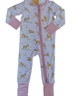 Little Fawn - 2 Way Zipper Romper