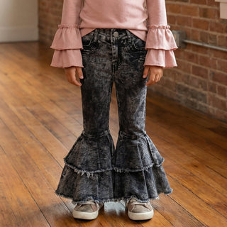 Urban Belle Ruffle Denim Jeans