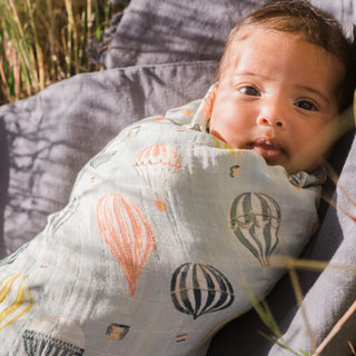 Homestead Organic Cotton Muslin Swaddle Blanket