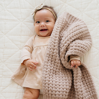 WAFFLE KNIT MINI BLANKETS