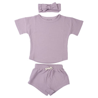 Wild Orchid Waffle Set