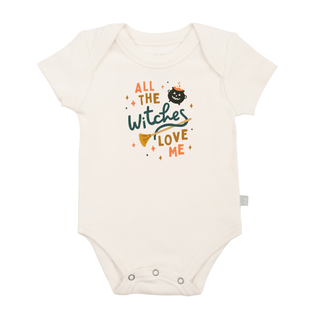 graphic bodysuit | witches love me