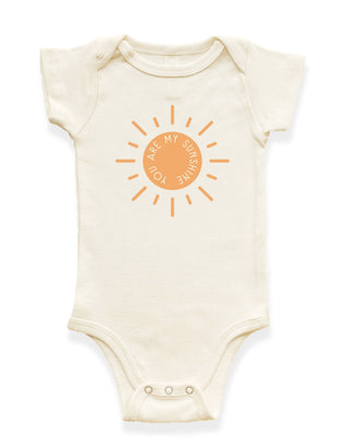 You Are My Sunshine Sun Organic Cotton Baby Bodysuit