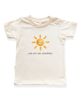 You Are My Sunshine Organic Kids T-shirt