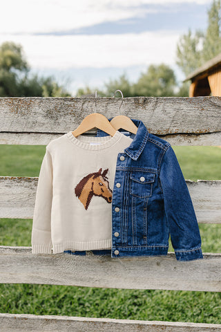 Horse Knit Sweater