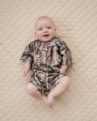 Shorts Set | Brown Camo