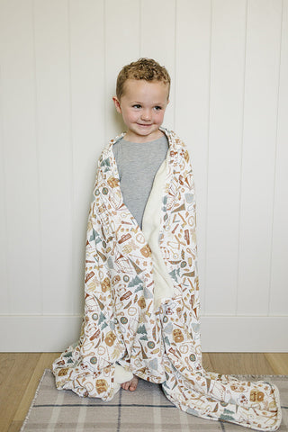 Camping Trip Bamboo Fleece Quilt