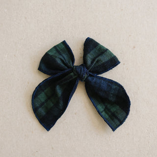 Alpine Plaid Hair Bow