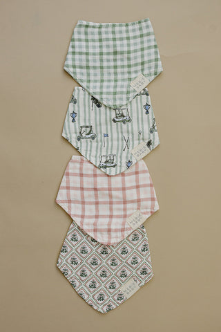 Country Garden Floral Classic Muslin Bib