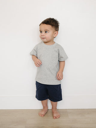 Grey Pocket Tee