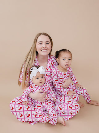 Bamboo Two Piece Set | Cherry Bow